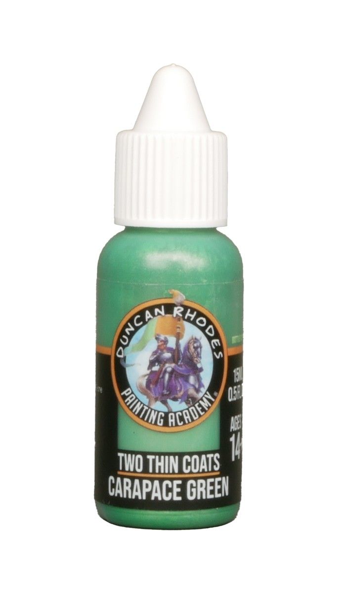 Two Thin Coats: Carapace Green