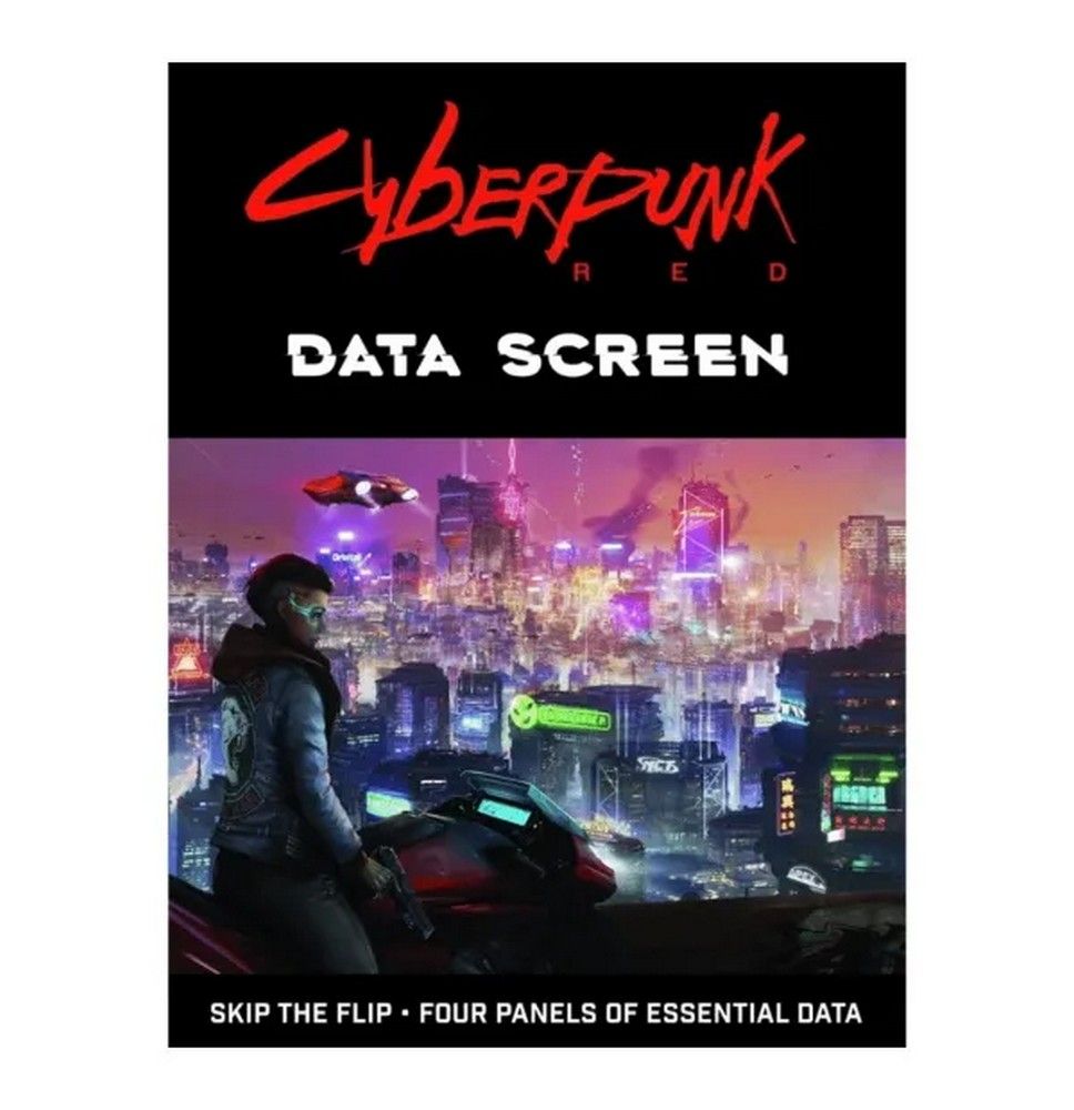 Cyberpunk Red RPG Data Screen