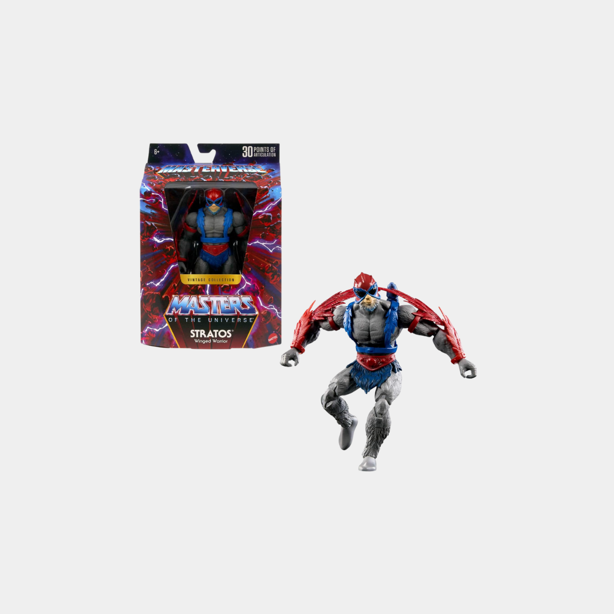 Masters of the Universe Masterverse Vintage Collection Action Figure Stratos 18 cm