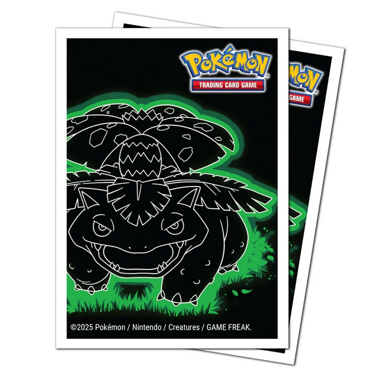 Ultra Pro: Pokemon Neon Kanto Apex Deck Protector Sleeves - Venusaur