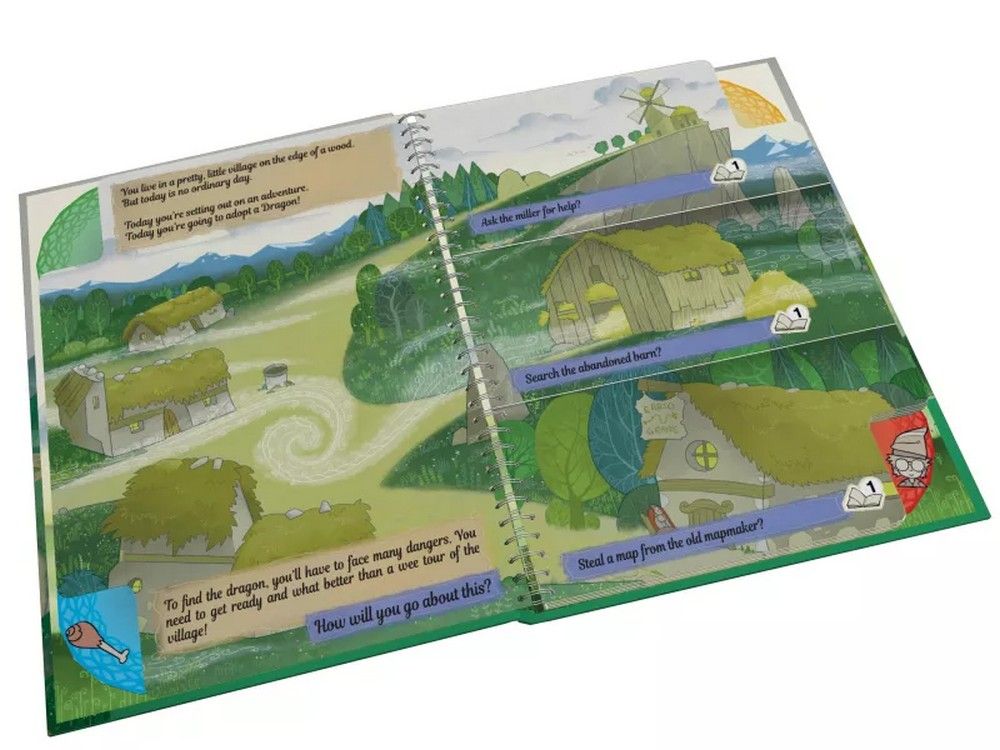 Finding The Dragon: My First Adventure Game Book