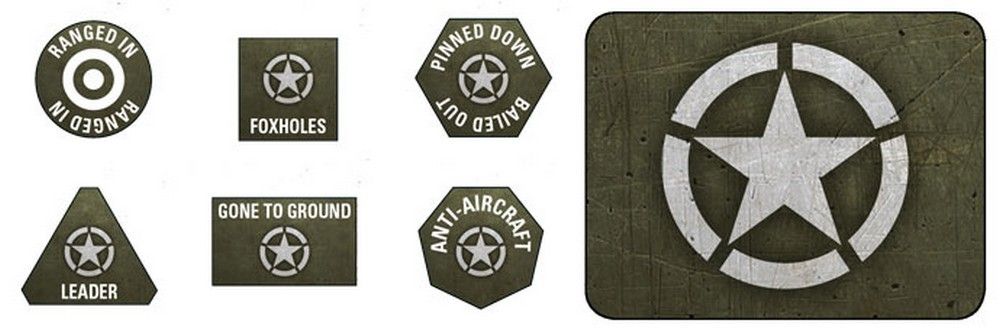 Late War: American Tokens & Objectives