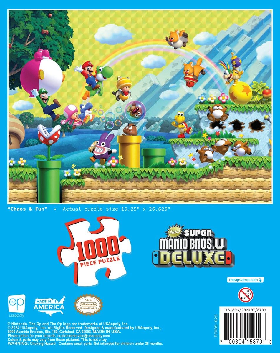 Super Mario Chaos & Fun Puzzle