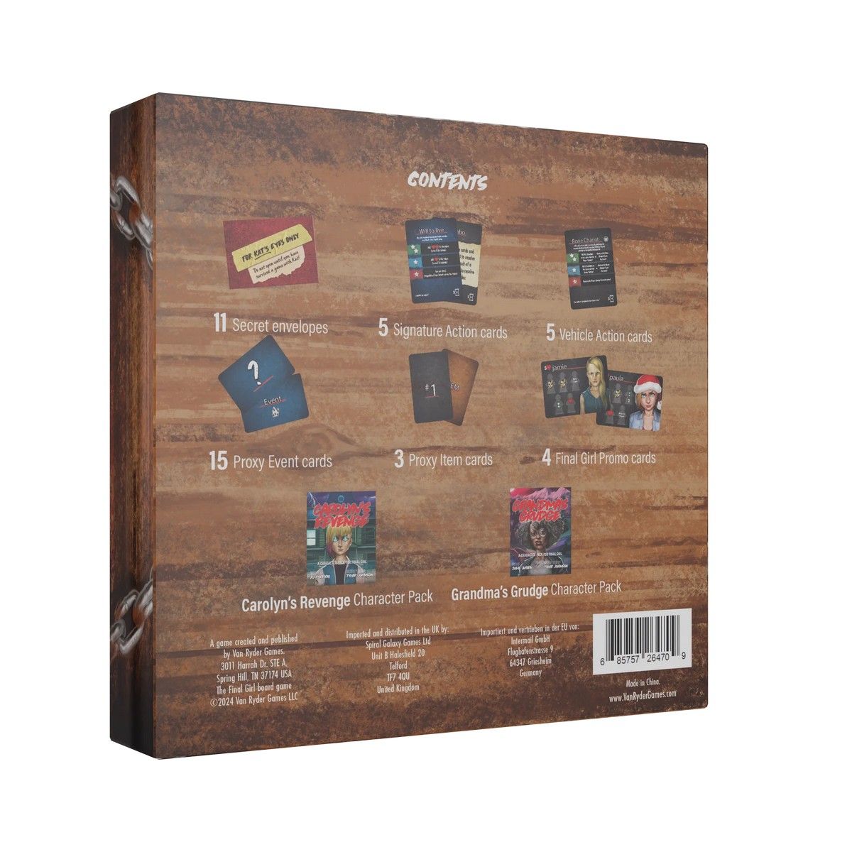 Final Girl: Guest Stars Box