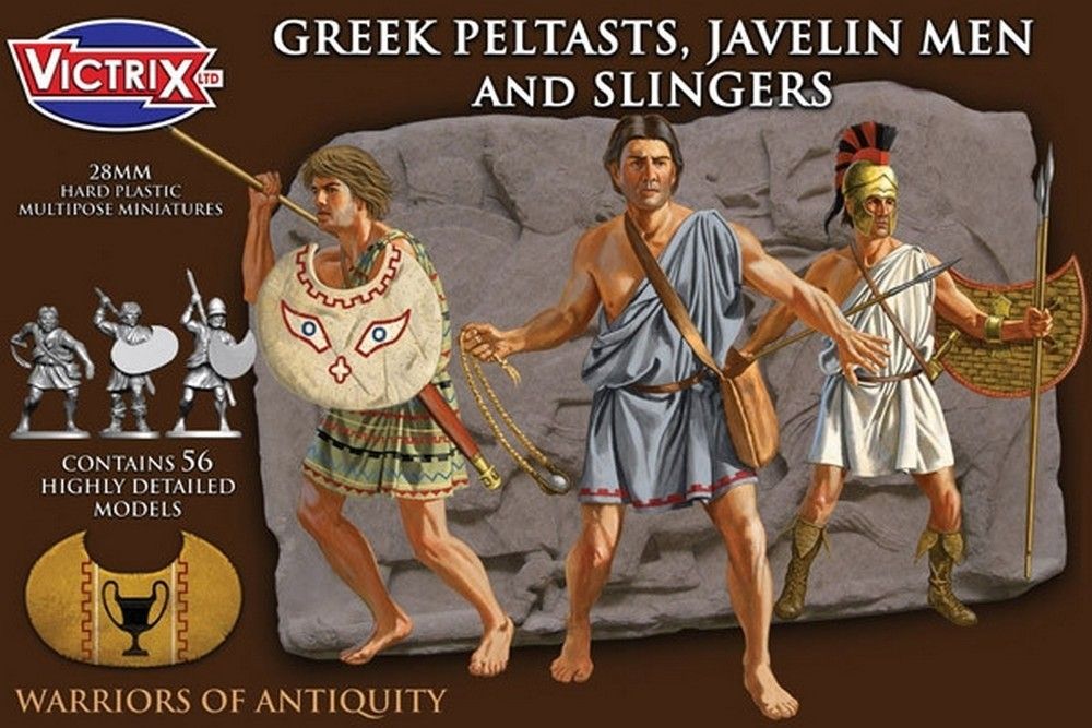 Greek Peltasts Javelin Men and Slingers