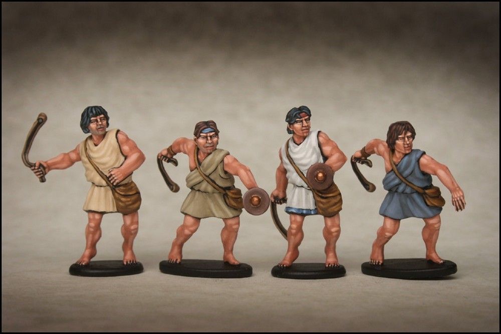 Greek Peltasts Javelin Men and Slingers