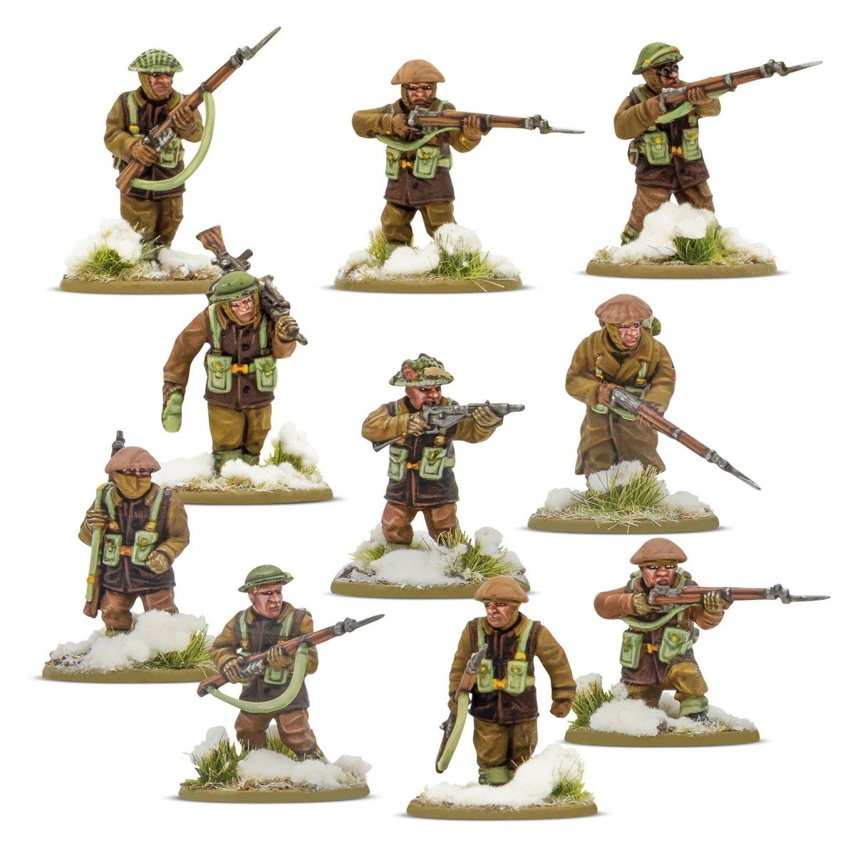 Bolt Action Crossing the Rhine: British & Canadian (Winter) Starter Army