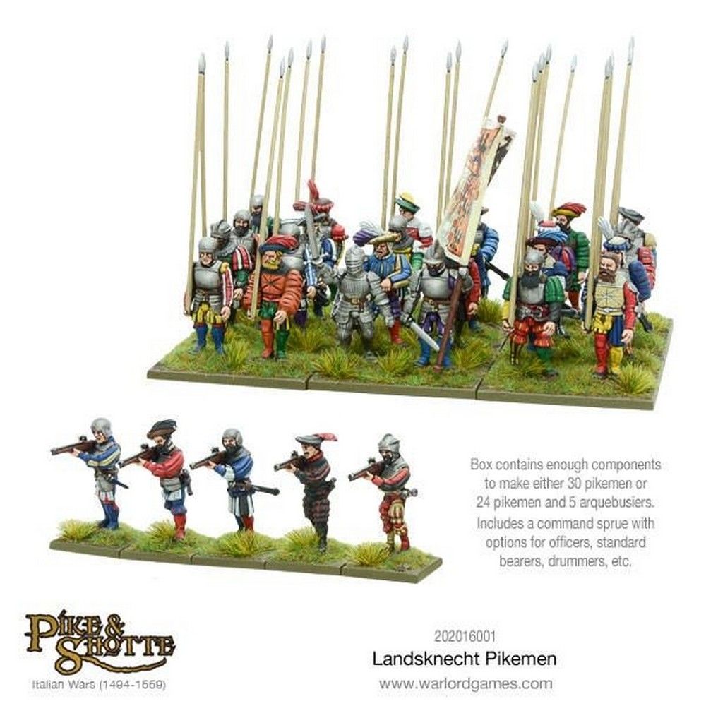 Landsknechts Pikemen