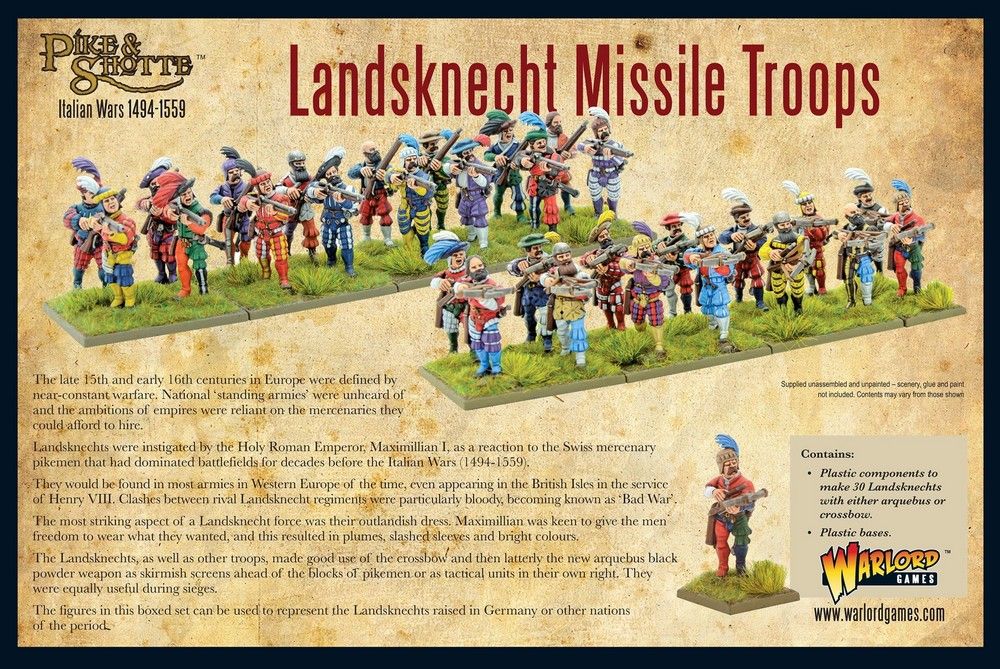 Landsknecht Missile Troops