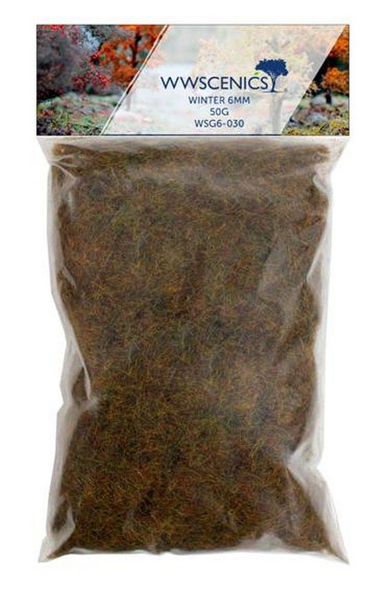 Static Grass - Winter - 6mm - 50g