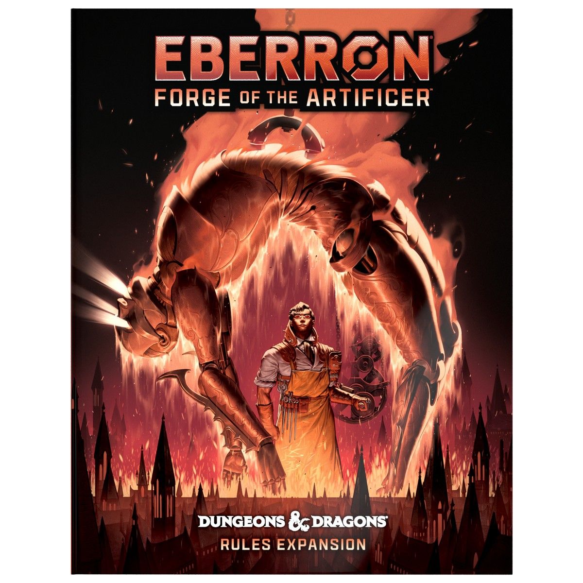 Eberron Forge of the Artificer Alternate Cover: Dungeons & Dragons - One D&D