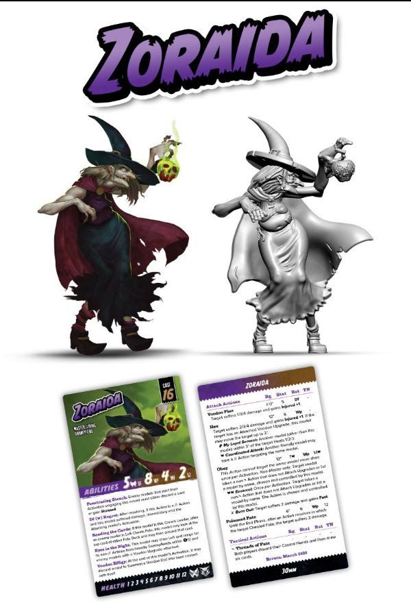 Toil and Trouble Rotten Harvest - Zoraida Limited Edition