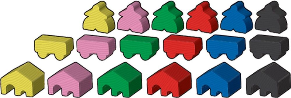 Carcassonne: Abbey & Mayor Expansion 5