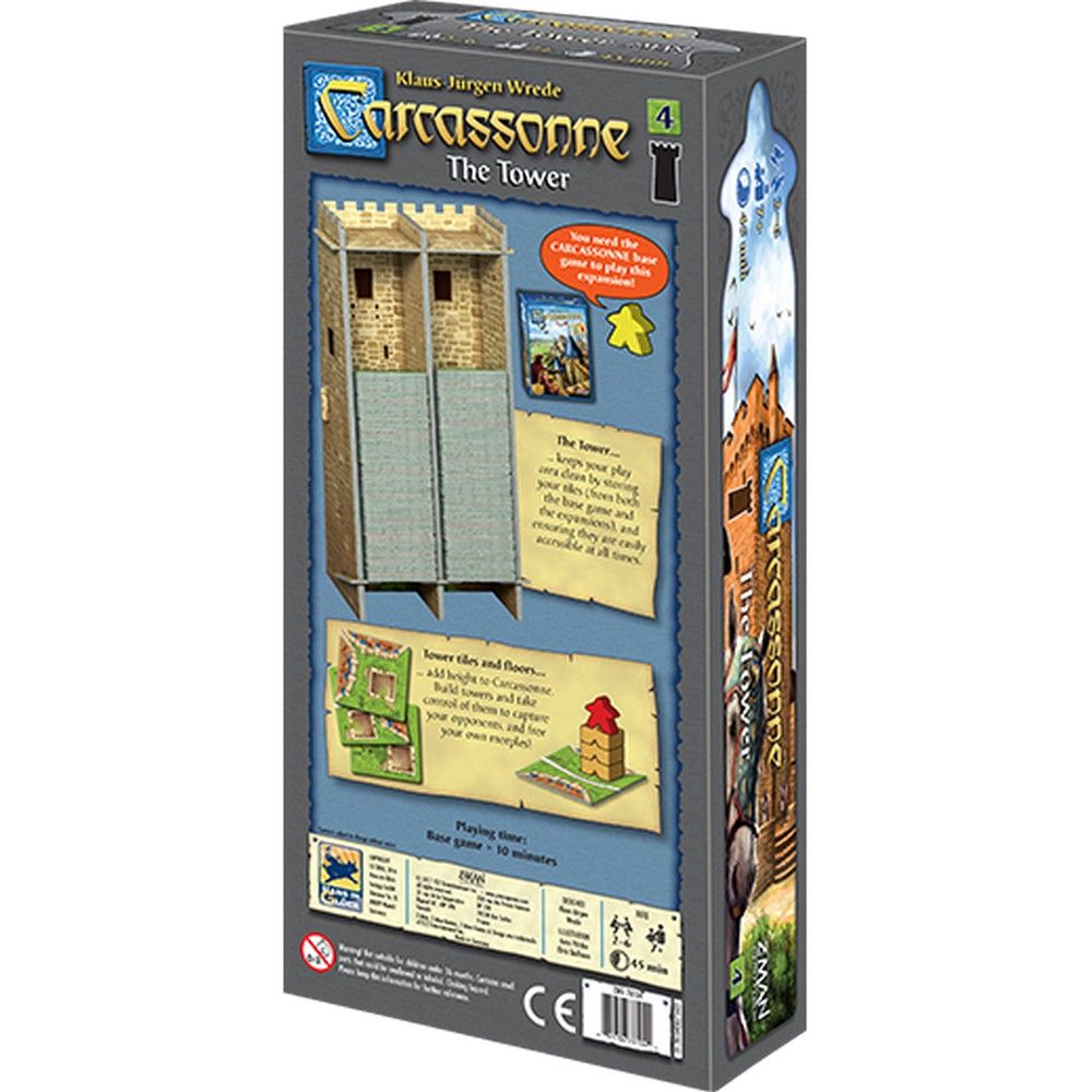 Carcassonne: The Tower Expansion 4
