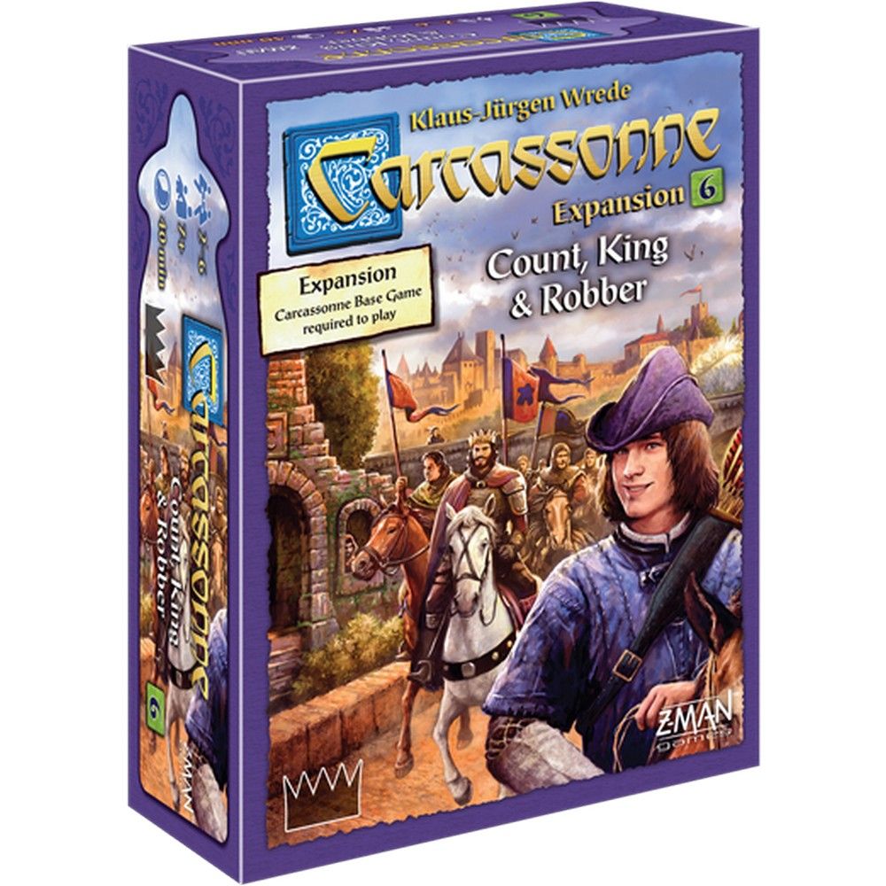 Carcassonne: Count King and Robber Expansion 6