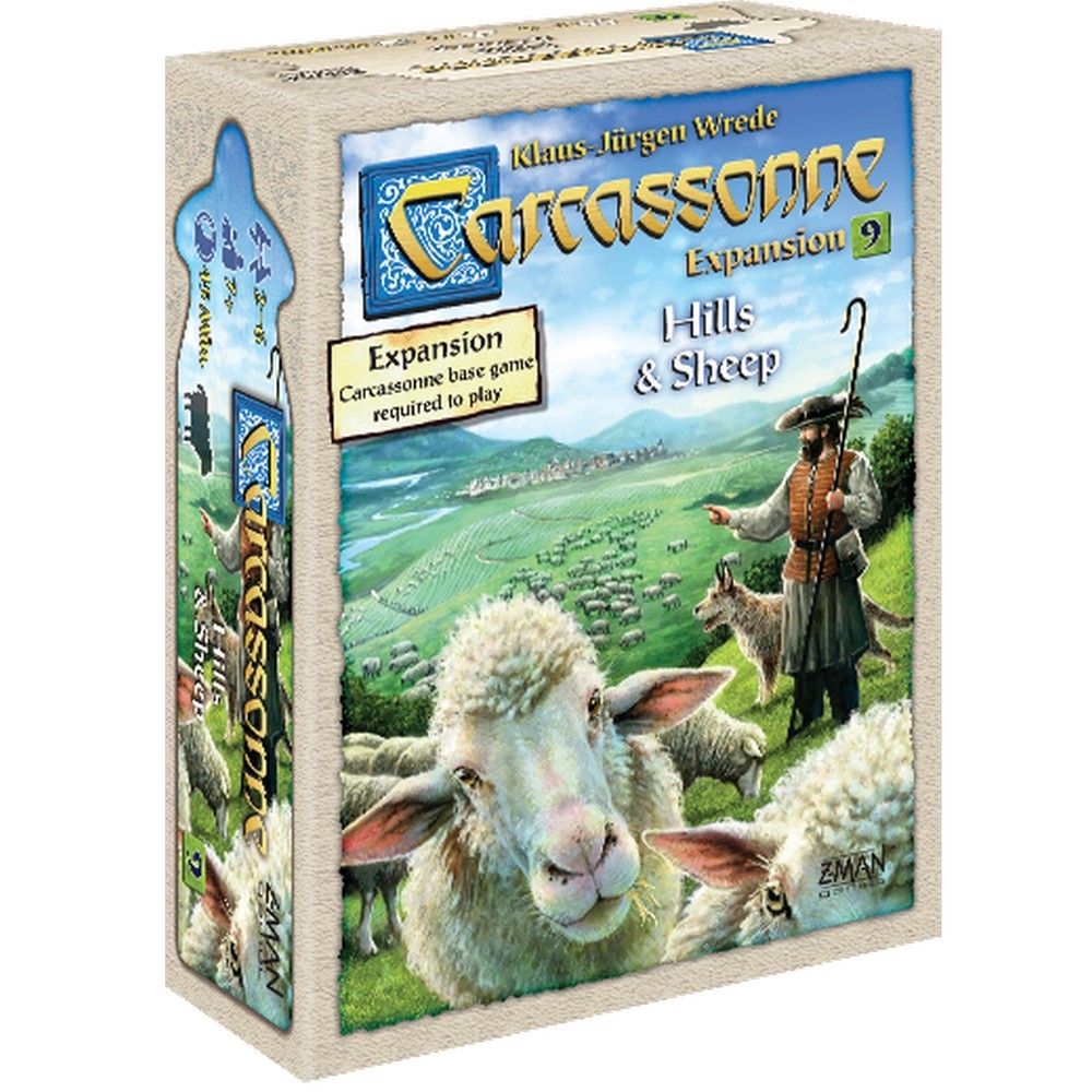 Carcassonne: Hills & Sheep Expansion 9