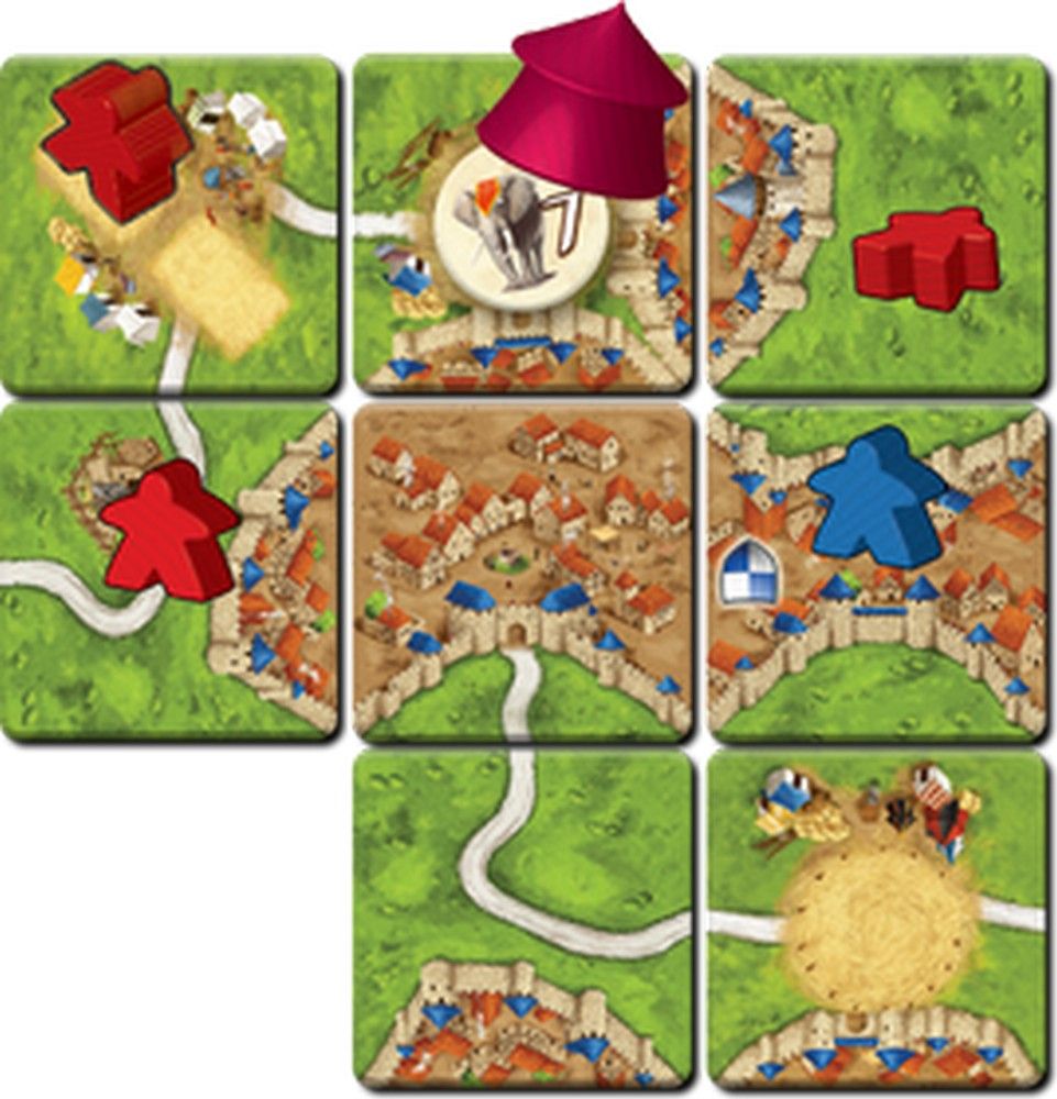 Carcassonne: Under the Big Top Expansion 10