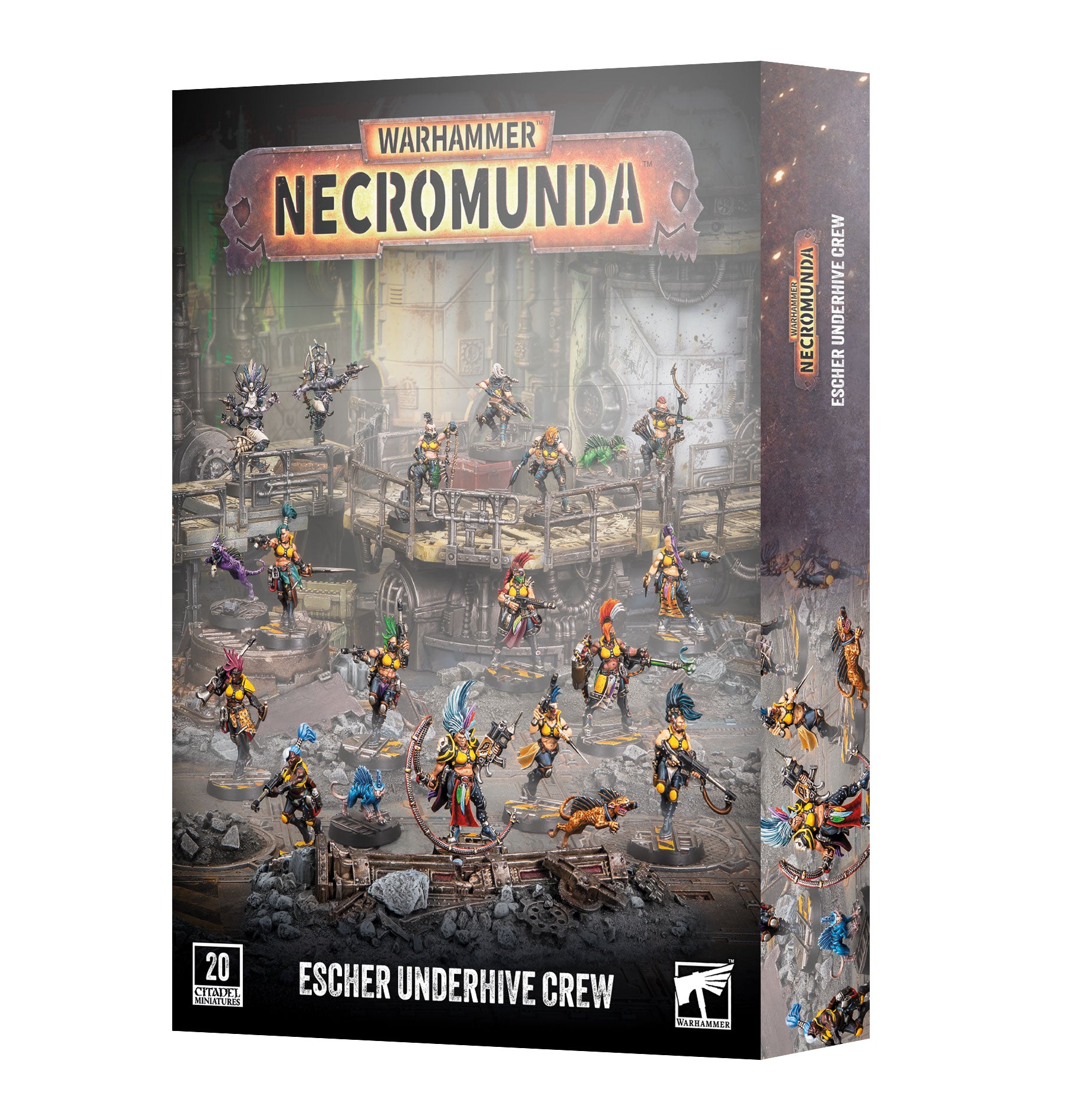 Escher Underhive Crew: Necromunda