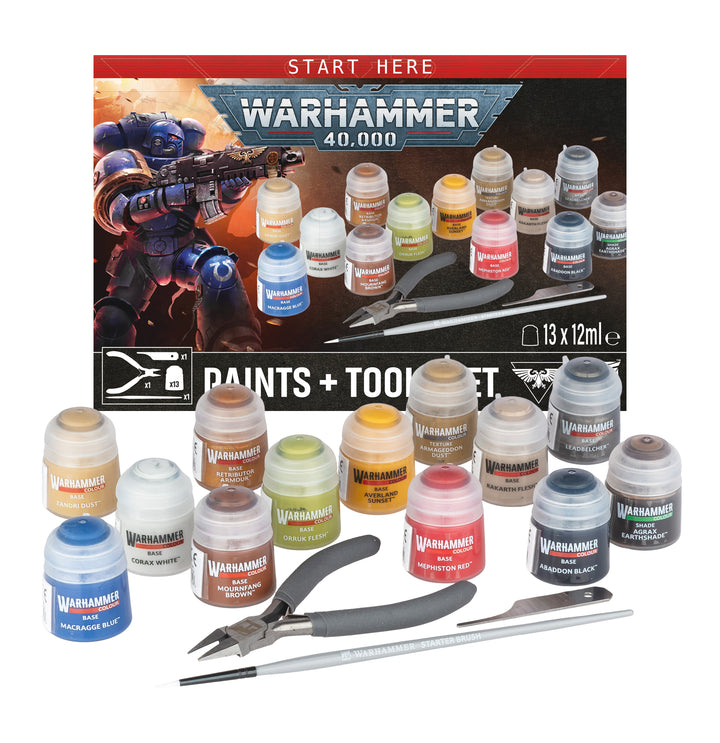 Paints & Tools: Warhammer 40,000 (11th Edition)