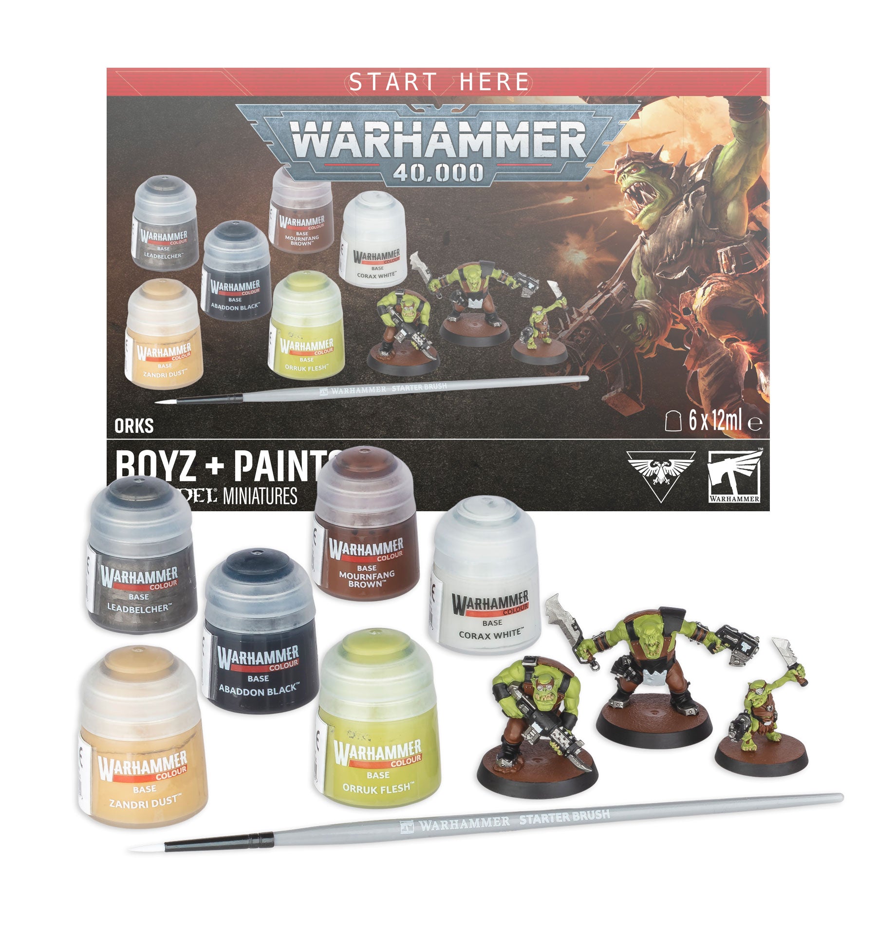 Orks: Boyz & Paints: Warhammer 40,000